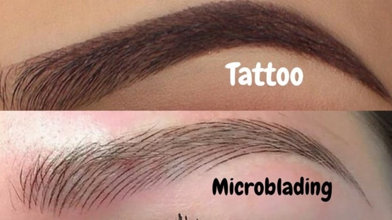 Qual’è la differenza tra microblading e sopracciglia tatuate